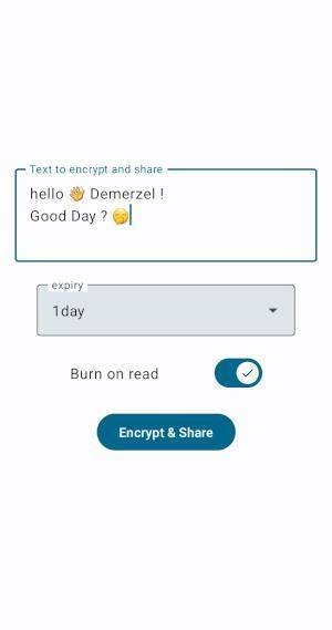Share Paste O2 screenshot