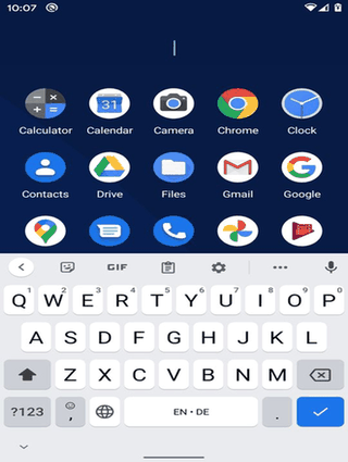 Pie Launcher screenshot