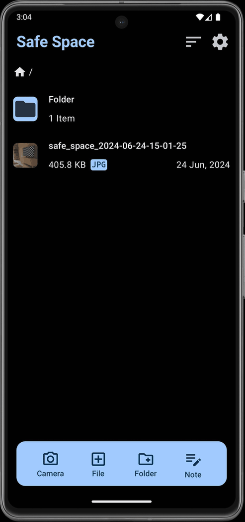 Safe Space screenshot