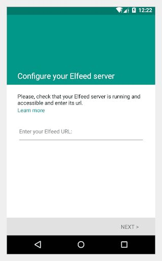 Elfeed Mobile screenshot