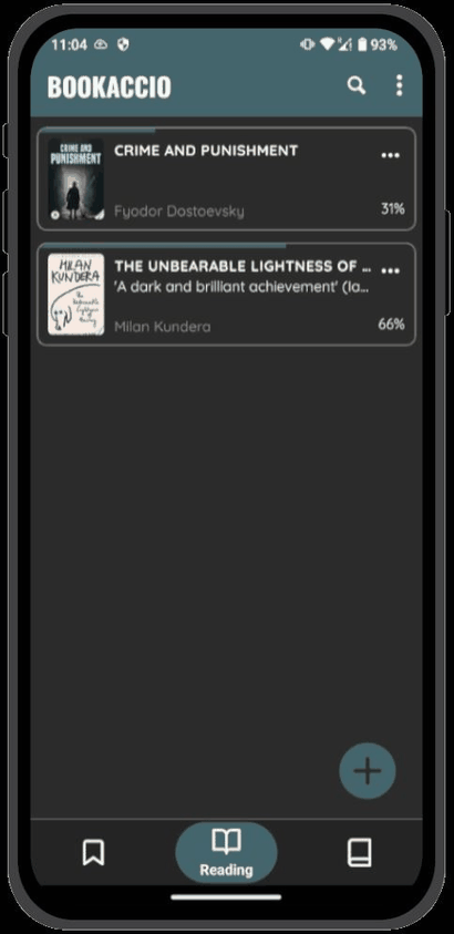 Bookaccio Book Tracker screenshot