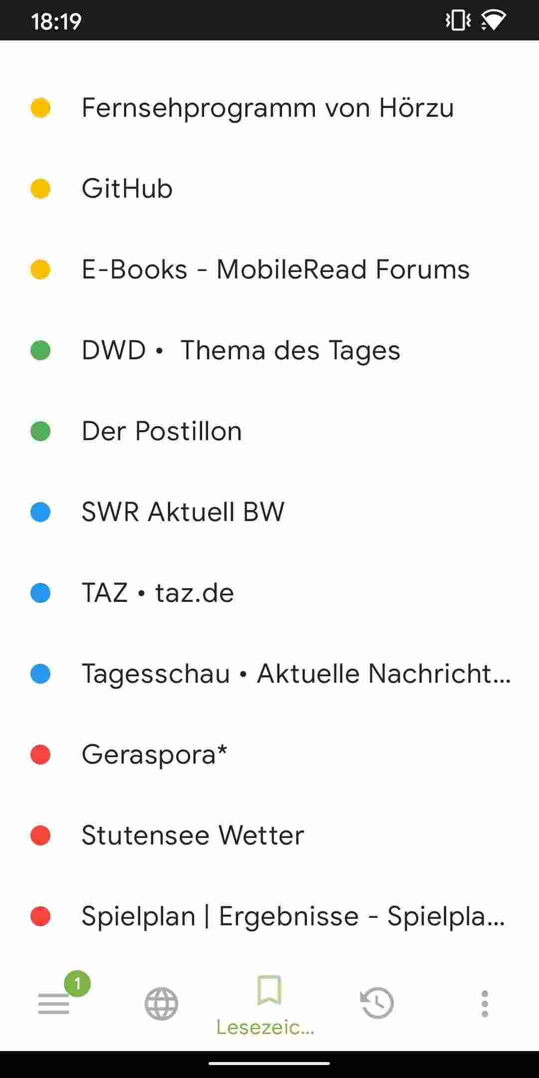 FOSS Browser screenshot