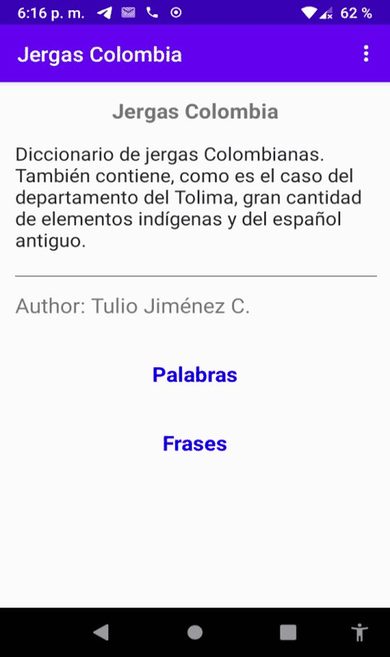 Jargons Colombia screenshot