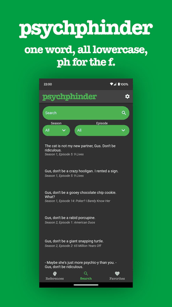 psychphinder screenshot