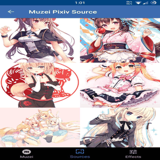 Muzei Pixiv Source screenshot