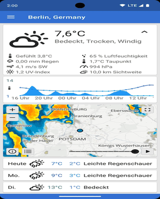 QuickWeather screenshot