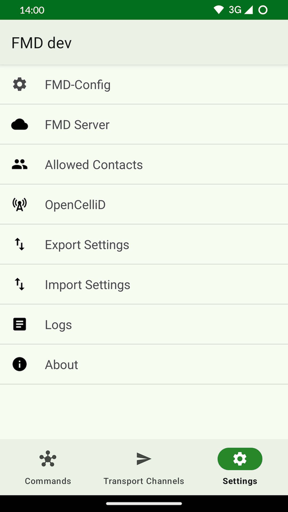 Find My Device (FMD) screenshot
