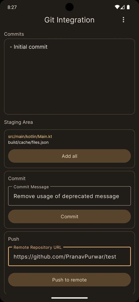 Cosmic IDE screenshot