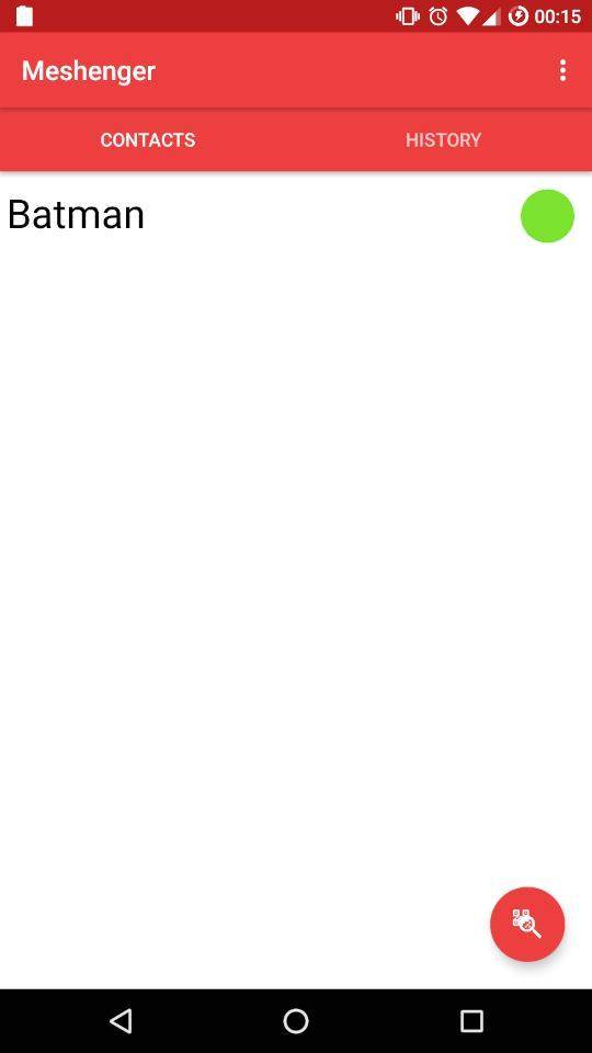 Meshenger screenshot