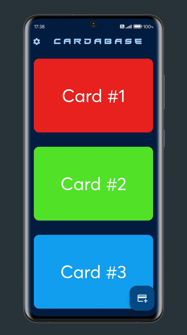 Cardabase screenshot