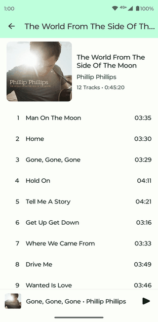 Fossify Music Player screenshot