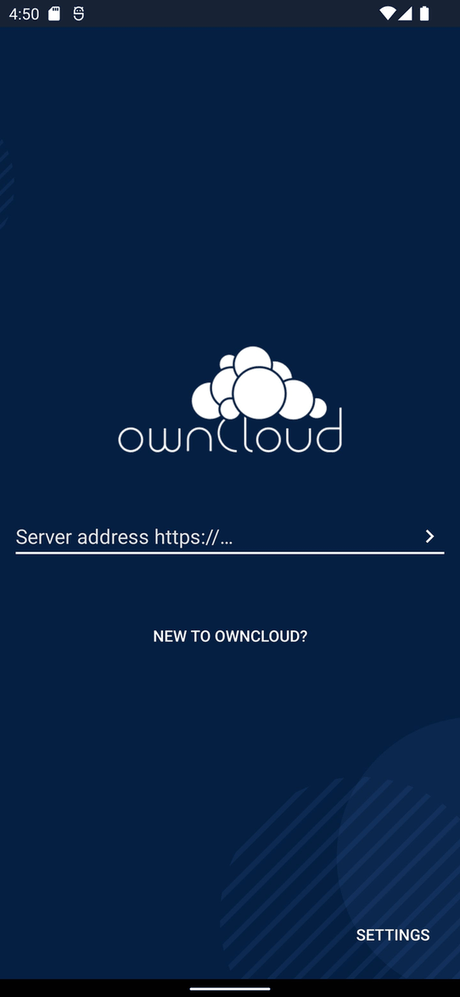 ownCloud screenshot