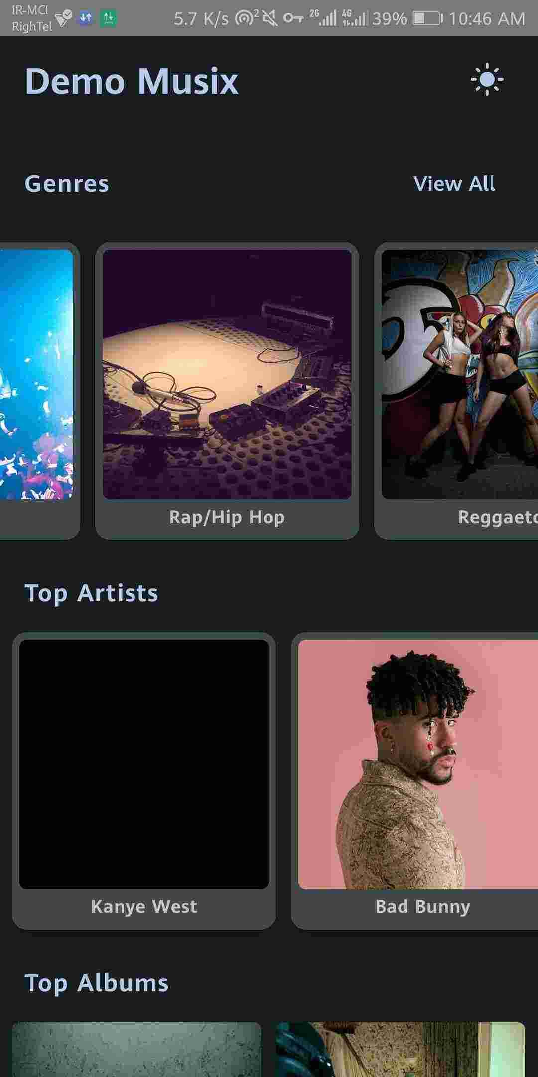 Demo Musix screenshot