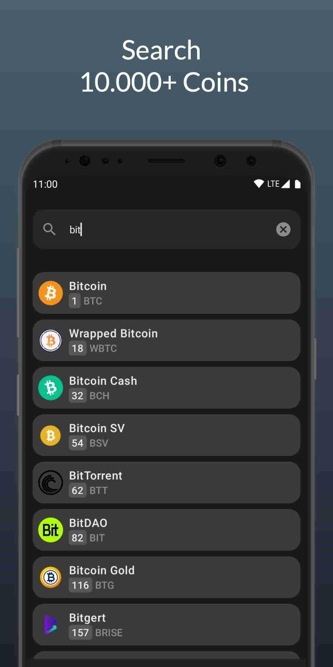 CoinTrend: Private Crypto Tracker screenshot