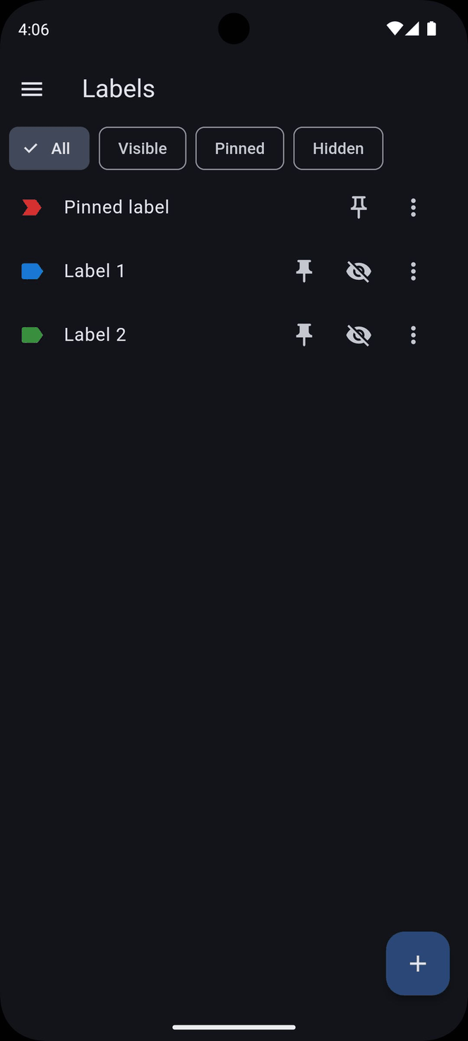 Material Notes screenshot