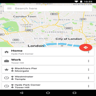 Transportr screenshot