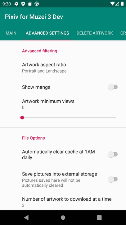 Pixiv for Muzei 3 screenshot