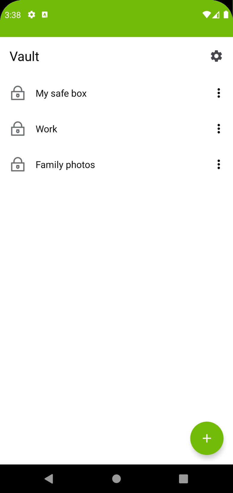 Koofr Vault screenshot
