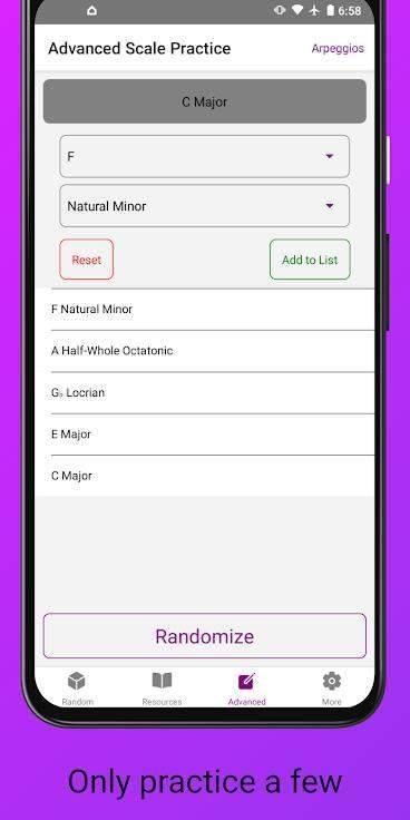 Scale Practice screenshot