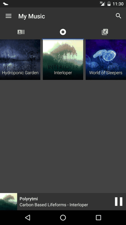 Odyssey Music Player screenshot