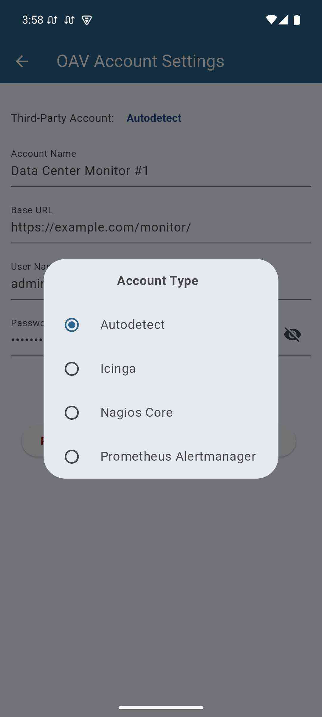 Open Alert Viewer screenshot