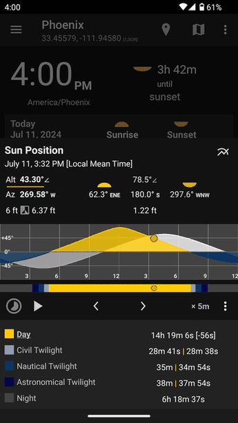 Suntimes screenshot