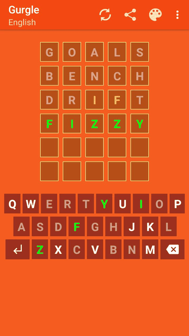 WordleSolver screenshot