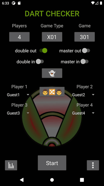 Dart Checker screenshot