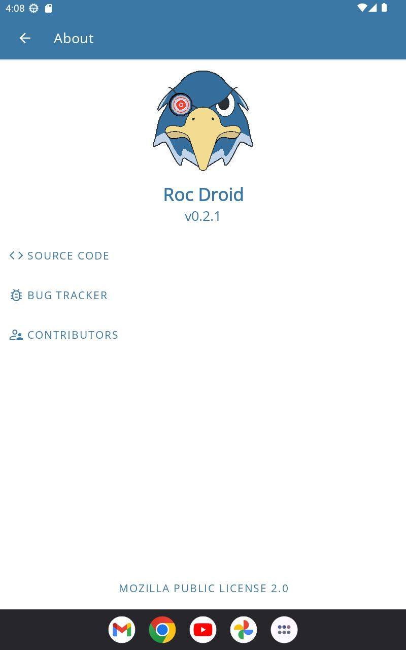 Roc Droid screenshot
