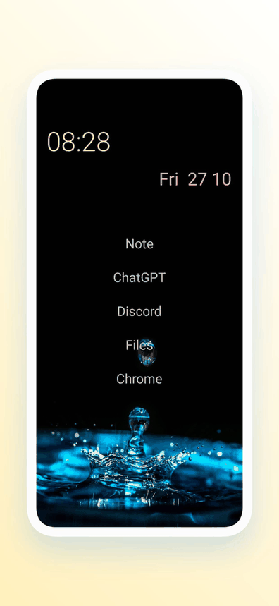 Aster Launcher screenshot