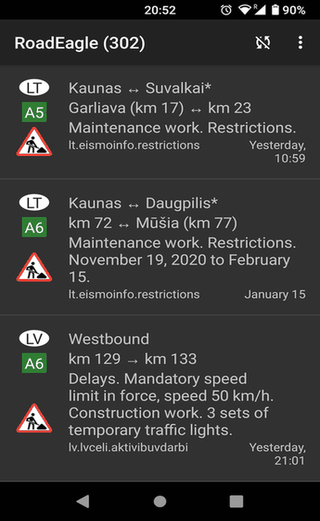 RoadEagle screenshot