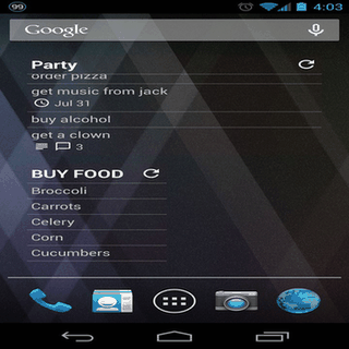 Widget for Trello™ screenshot