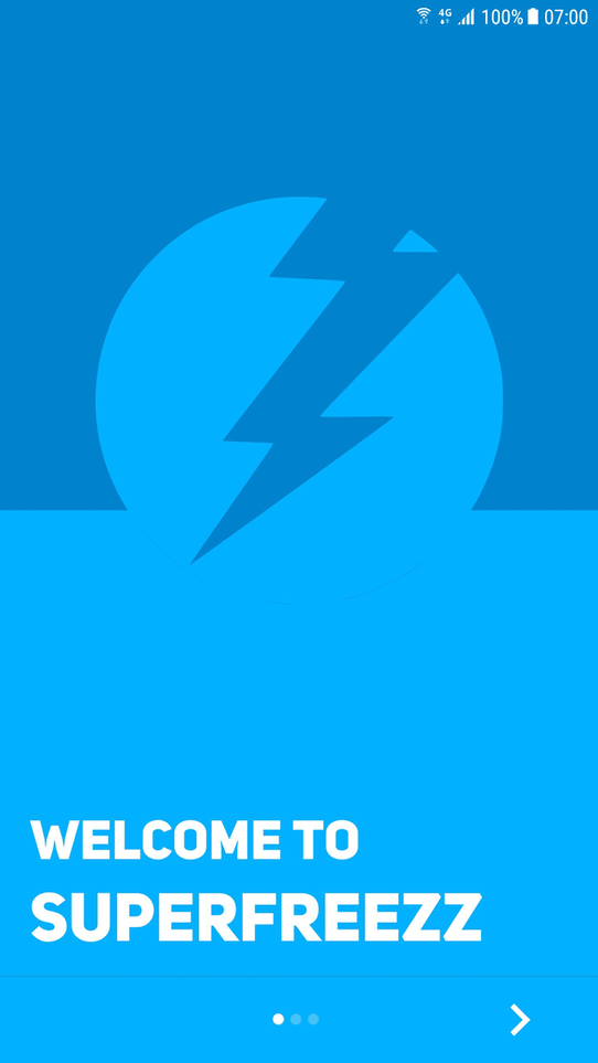 SuperFreezZ App stopper screenshot