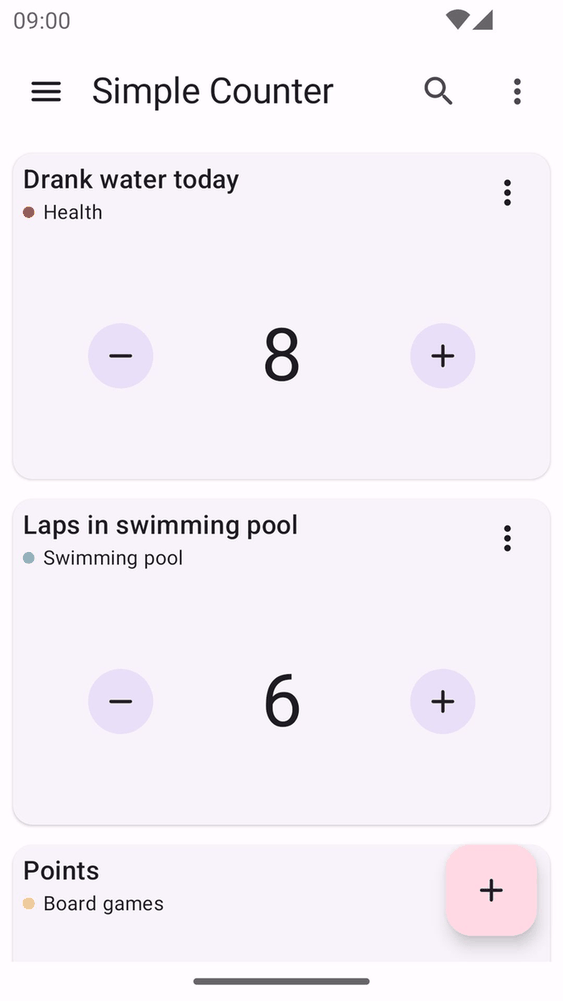 Simple Counter screenshot