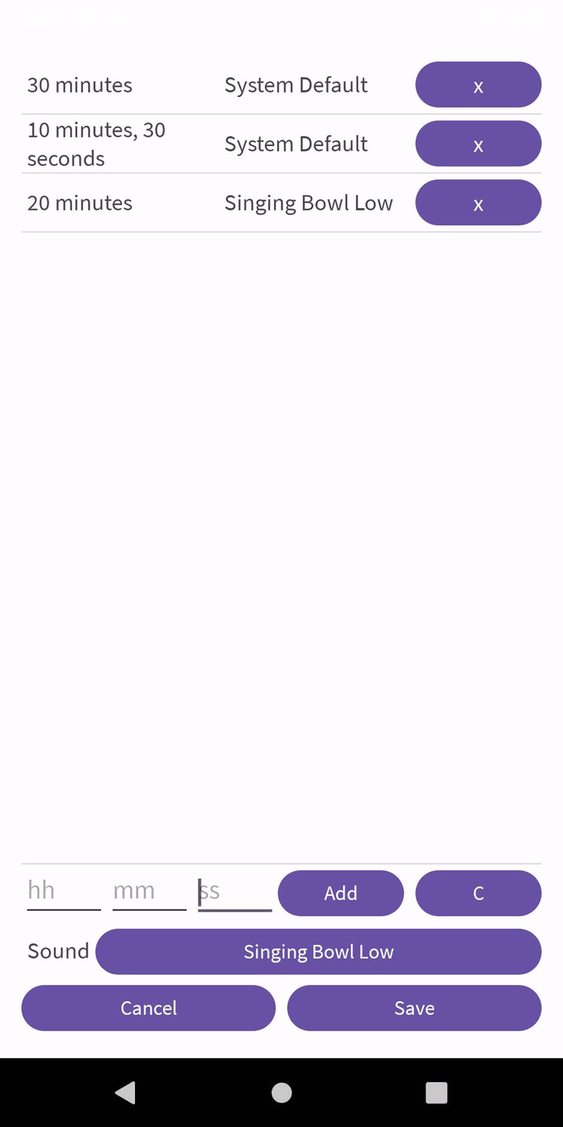 Bodhi Timer screenshot