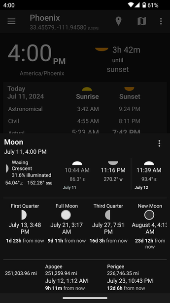 Suntimes screenshot