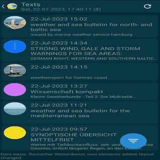 Tiny Weather Forecast Germany screenshot
