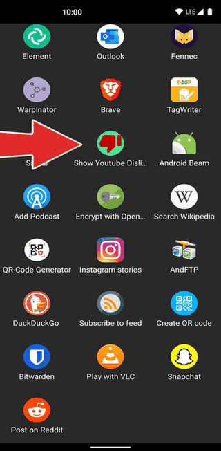 Show Youtube Dislikes screenshot