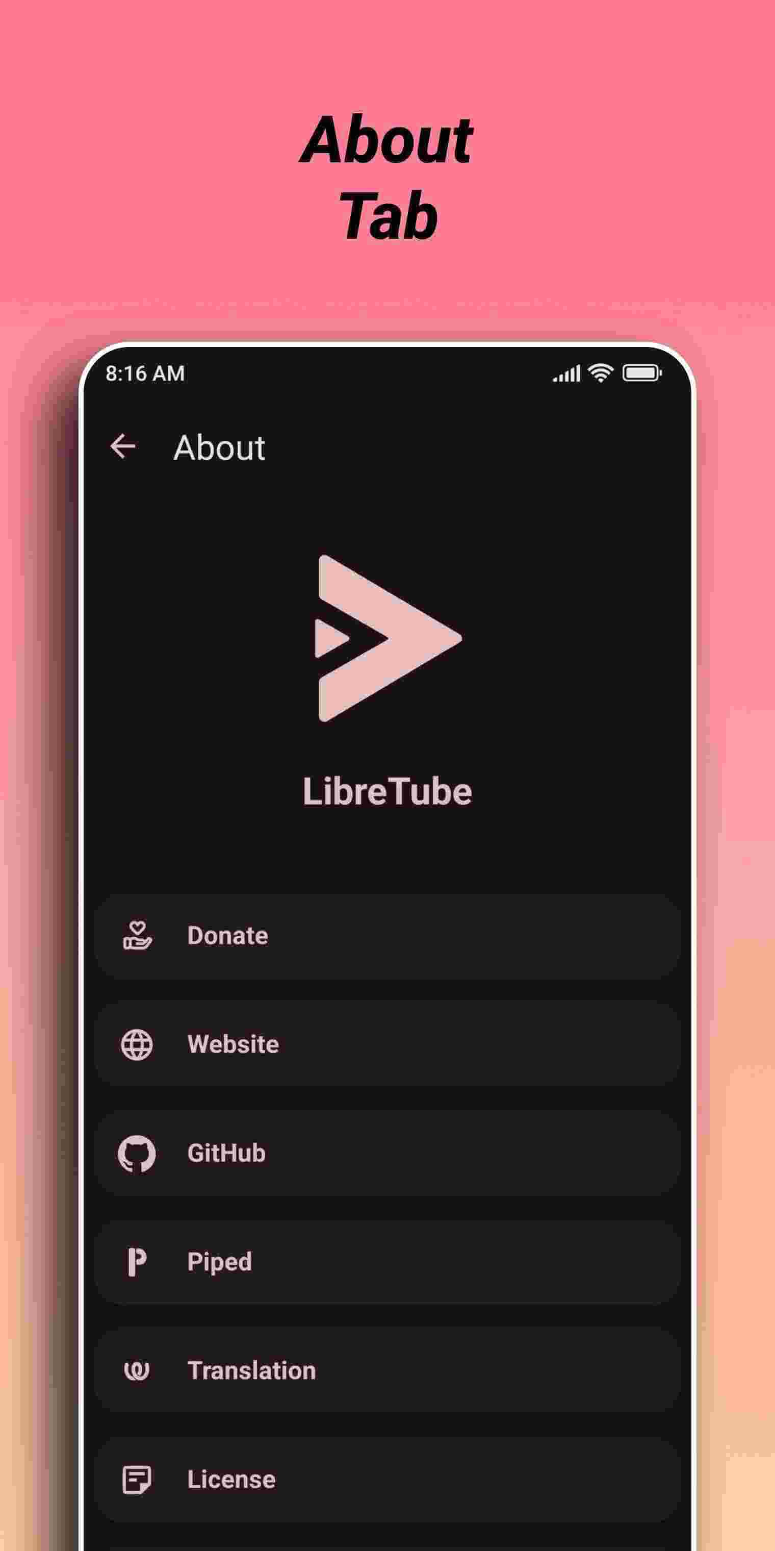 LibreTube screenshot