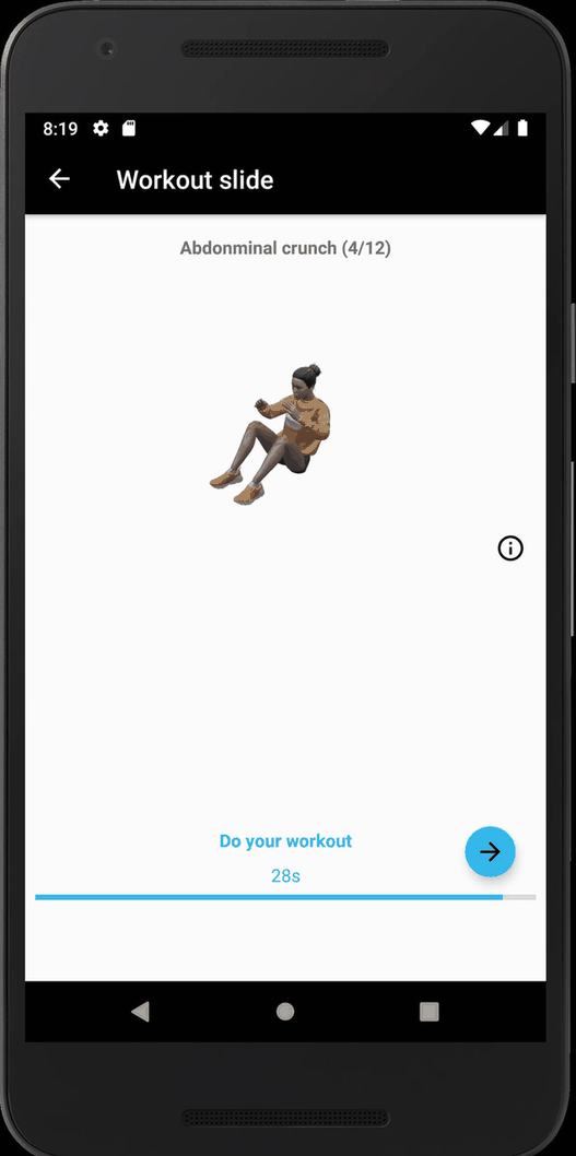 openWorkout screenshot