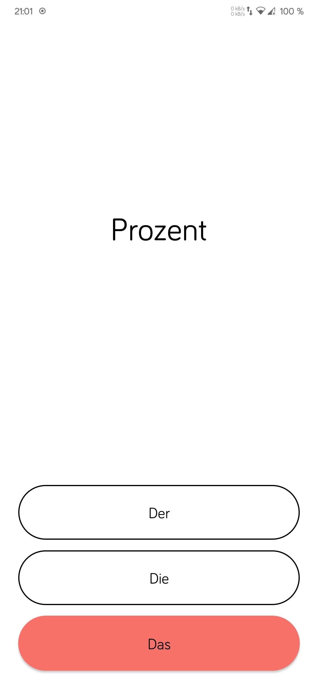 Der Die Das screenshot