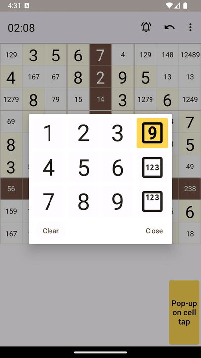 Open Sudoku screenshot