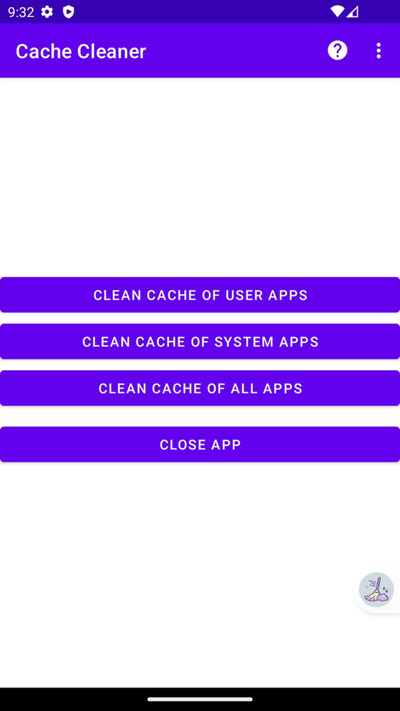 Cache Cleaner screenshot