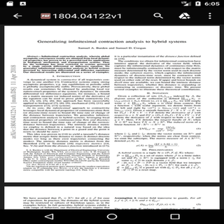 arXiv eXplorer screenshot