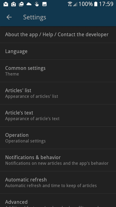 Handy Reading screenshot