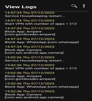 Karma Firewall screenshot