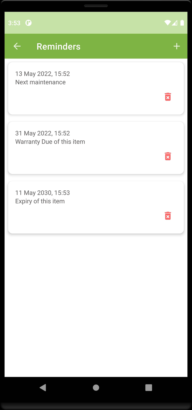 Personal Stuff screenshot