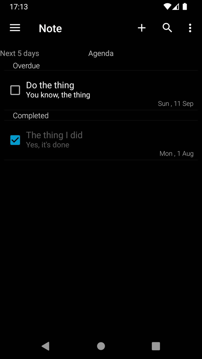 NoNonsense Notes screenshot
