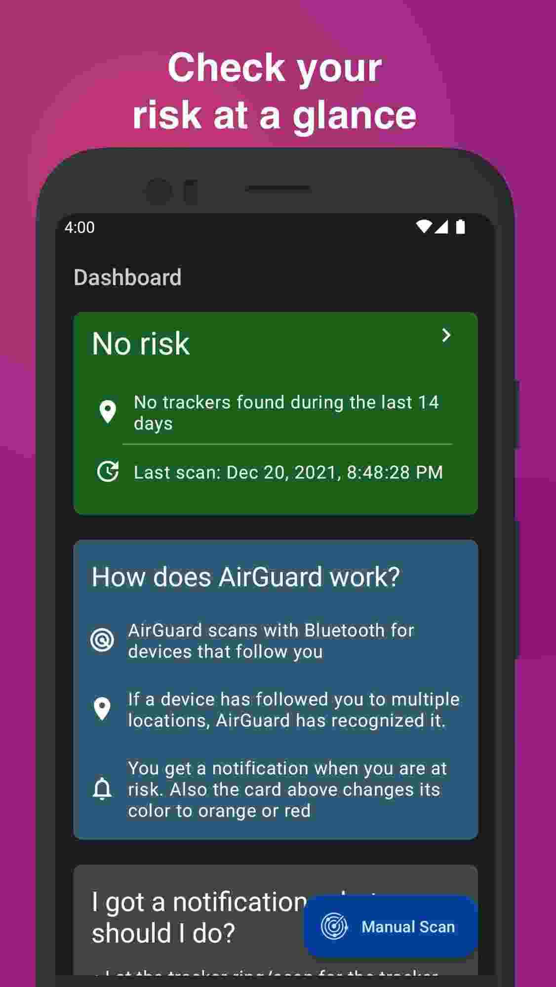 AirGuard screenshot