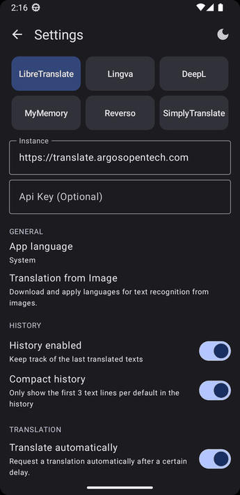 Translate You screenshot